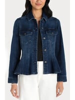 Liverpool LP Fit and Flare Denim Jacket