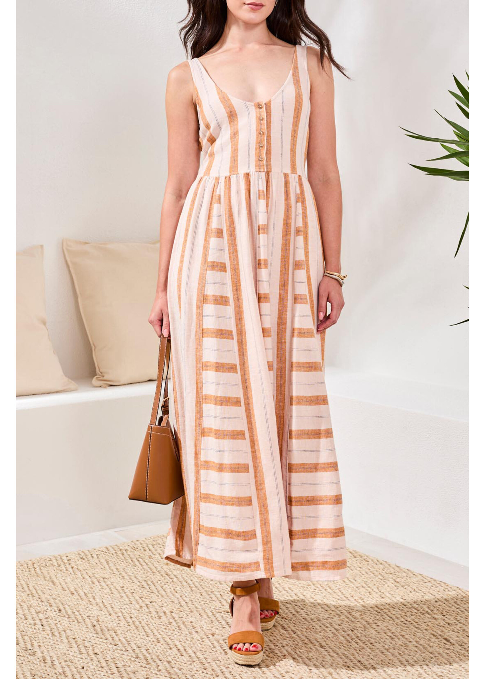Tribal T Bra Freindly Maxi Dress