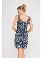 Allie Rose AR Floral Embroidered Dress