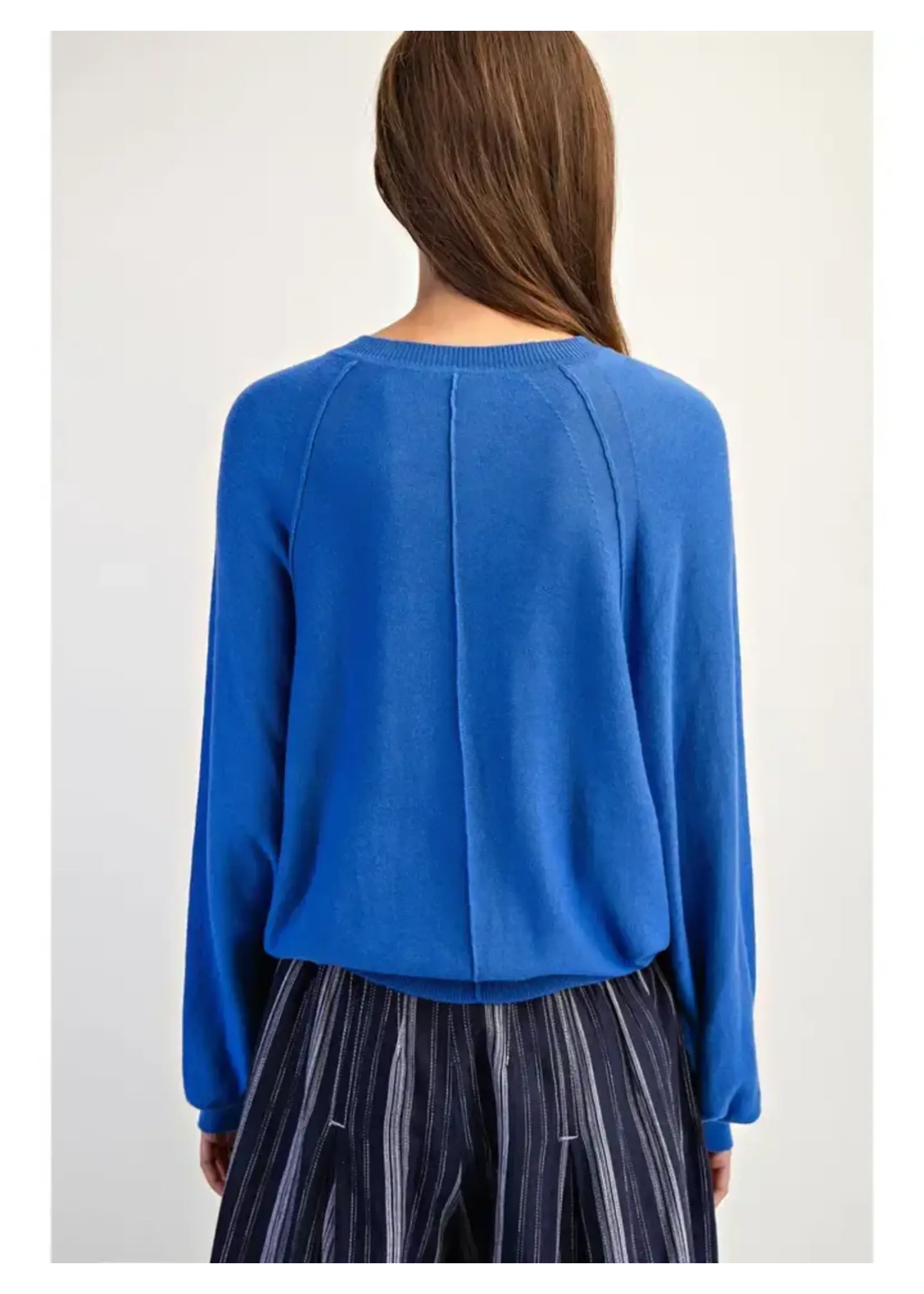 cotierra C Cozy Half Button Sweater