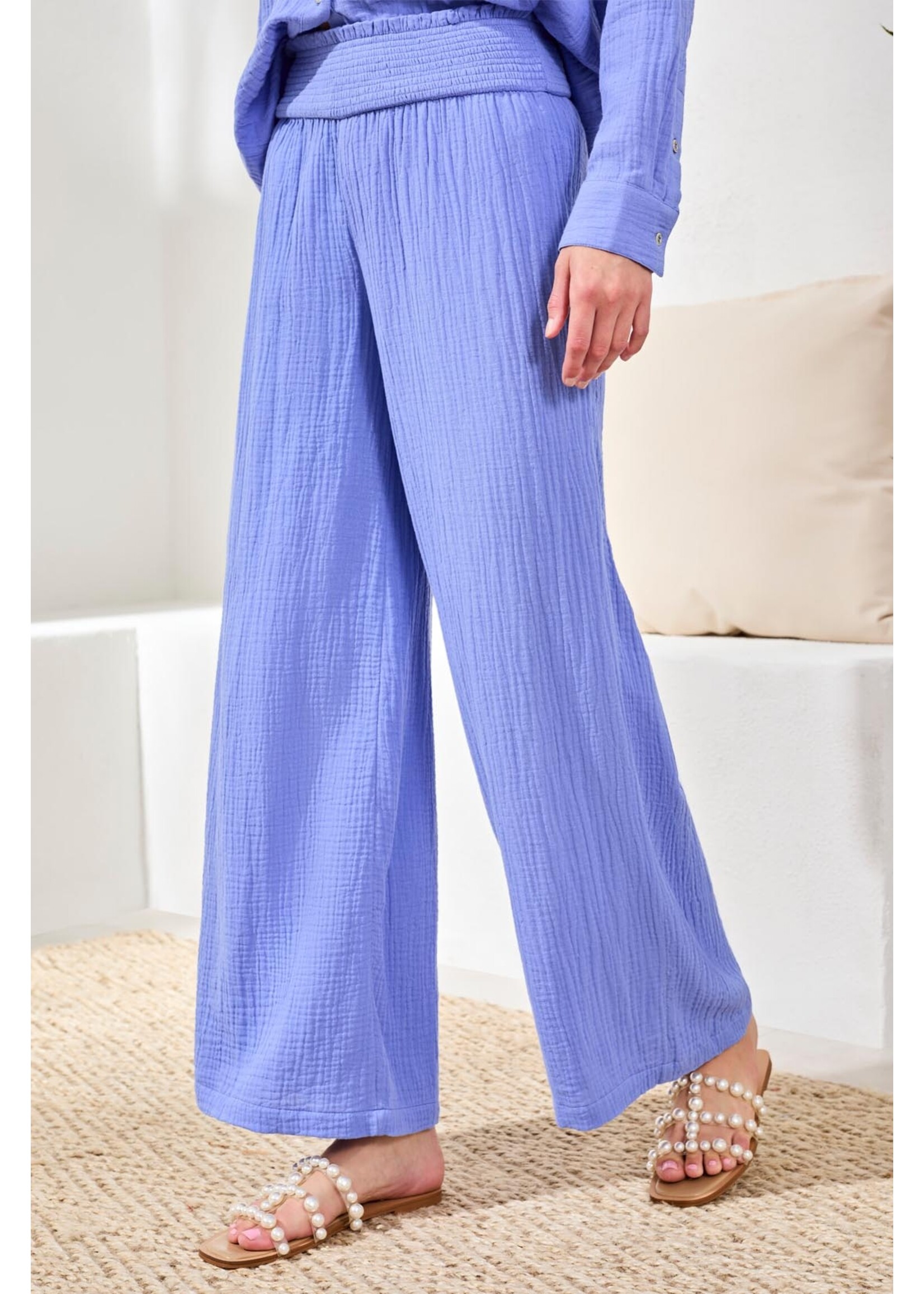 Tribal T Flare Pant W/ Smocking