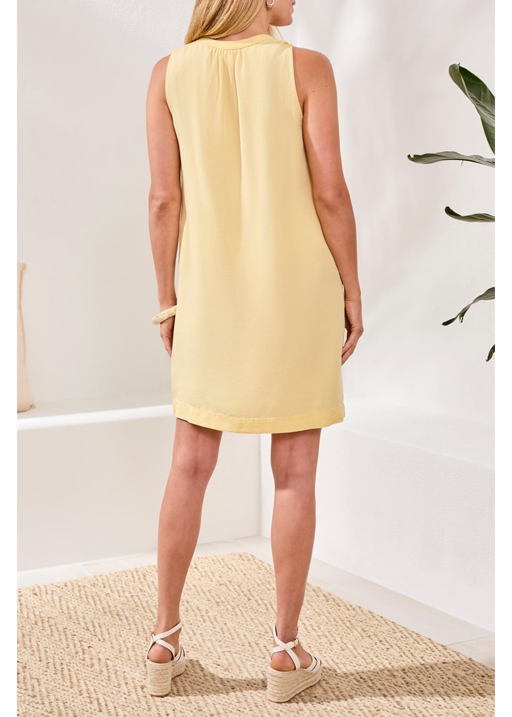 Tribal T Flowy Sleeveless V-Neck Dress