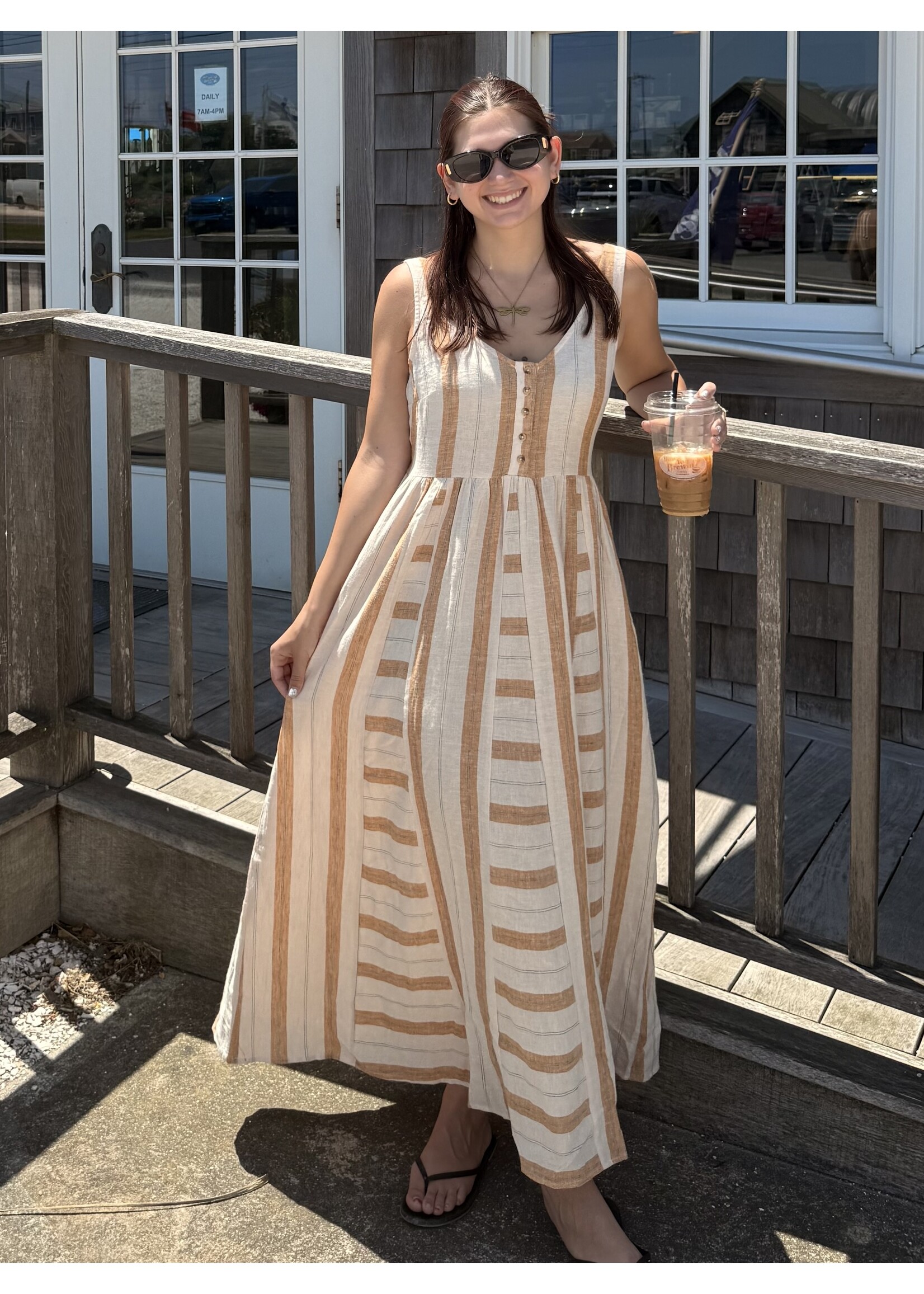 Tribal T Bra Freindly Maxi Dress