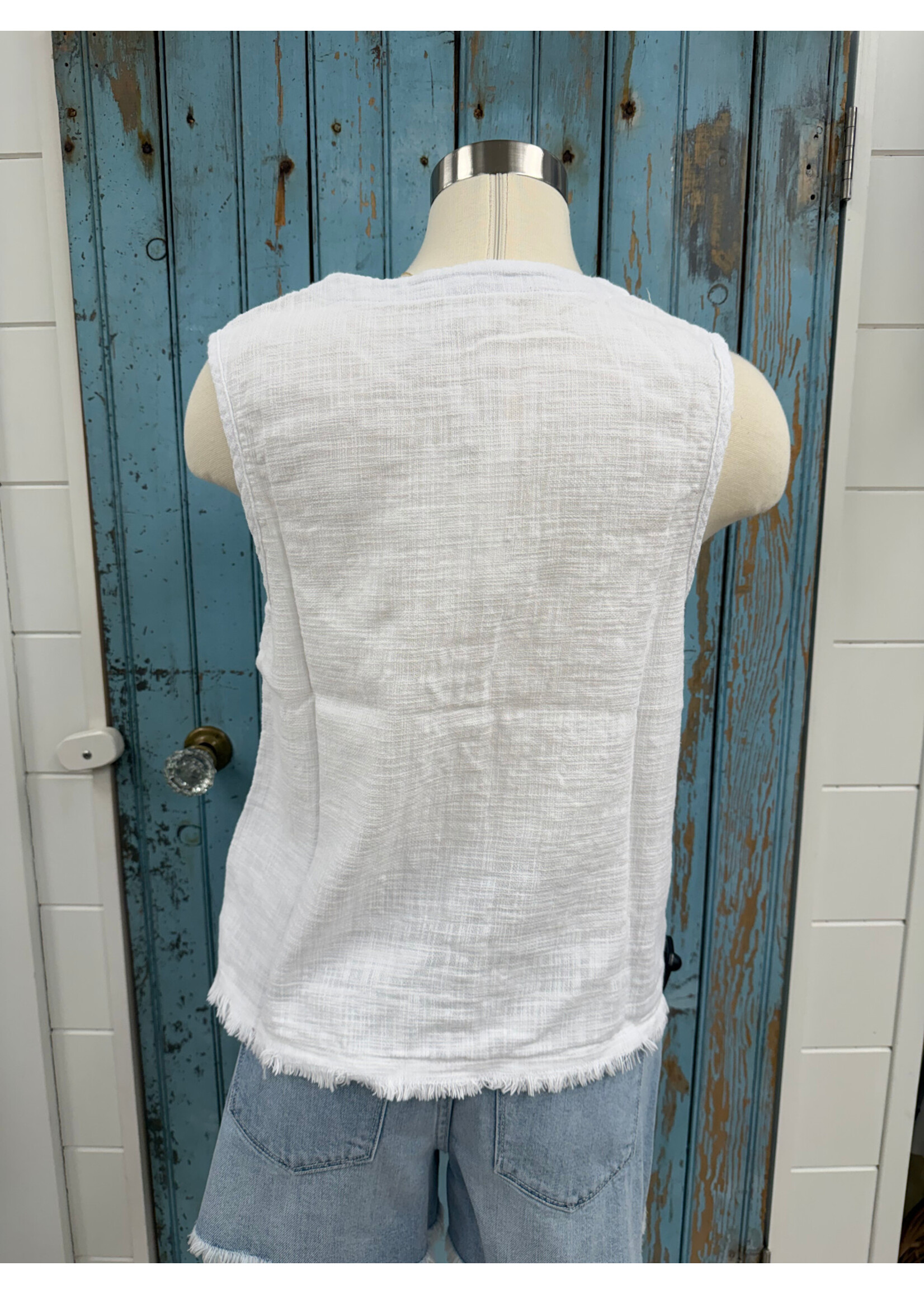 Bobi Bobi Button Front Tank