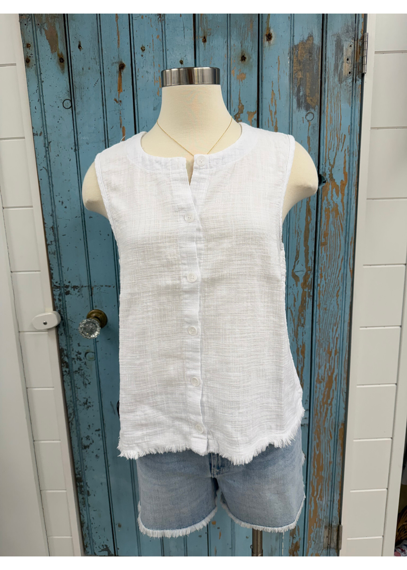 Bobi Bobi Button Front Tank