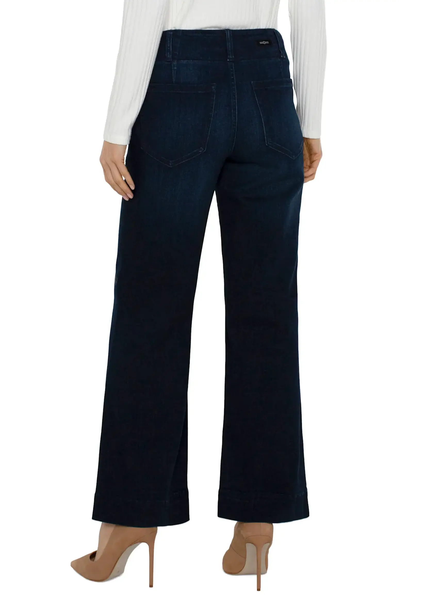 Liverpool LP Patch Pocket Wide Leg