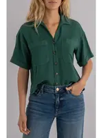 Kut Denim Brianna Emerald Top
