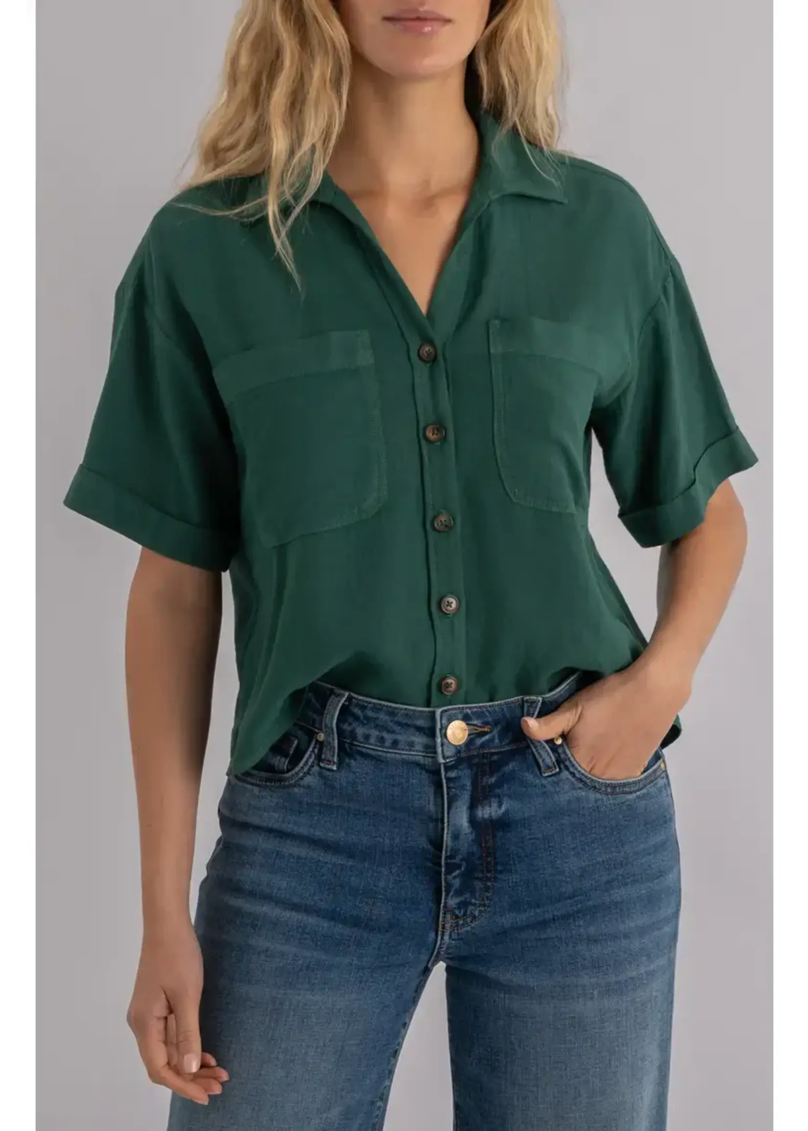Kut Denim Brianna Emerald Top