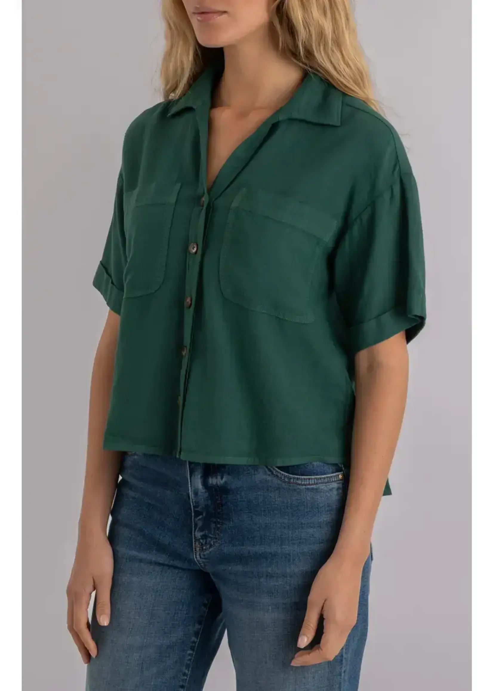 Kut Denim Brianna Emerald Top