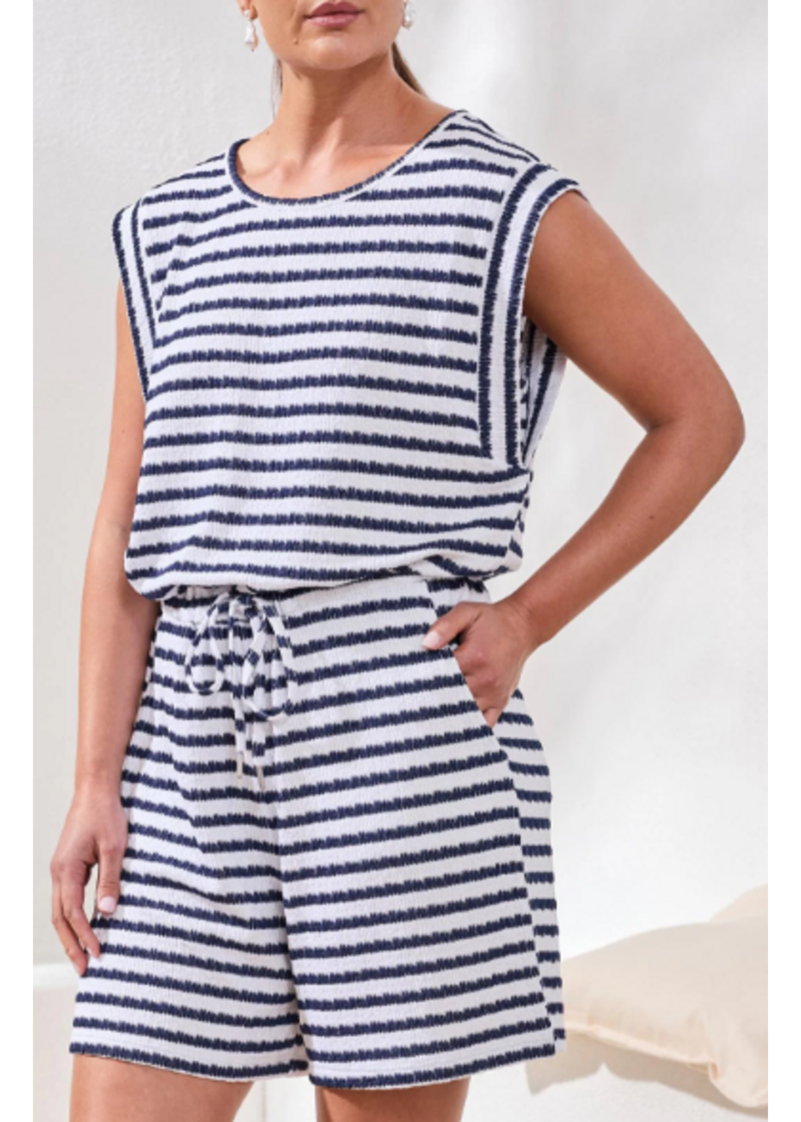 Tribal T Sleeveless Romper