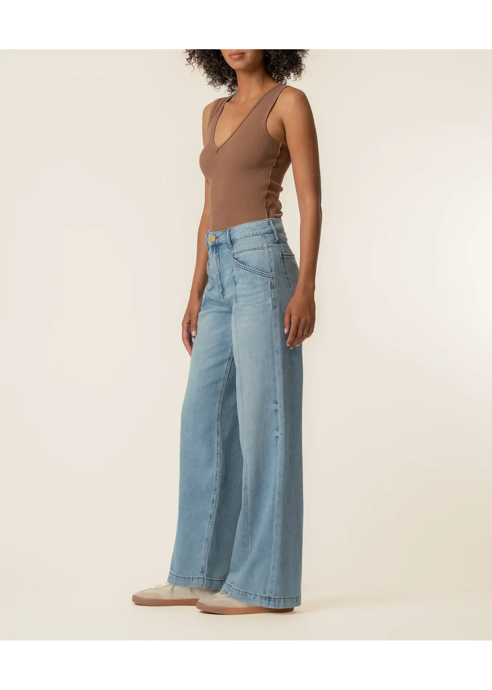 Kut Denim K Jodi High Rise Wide Leg