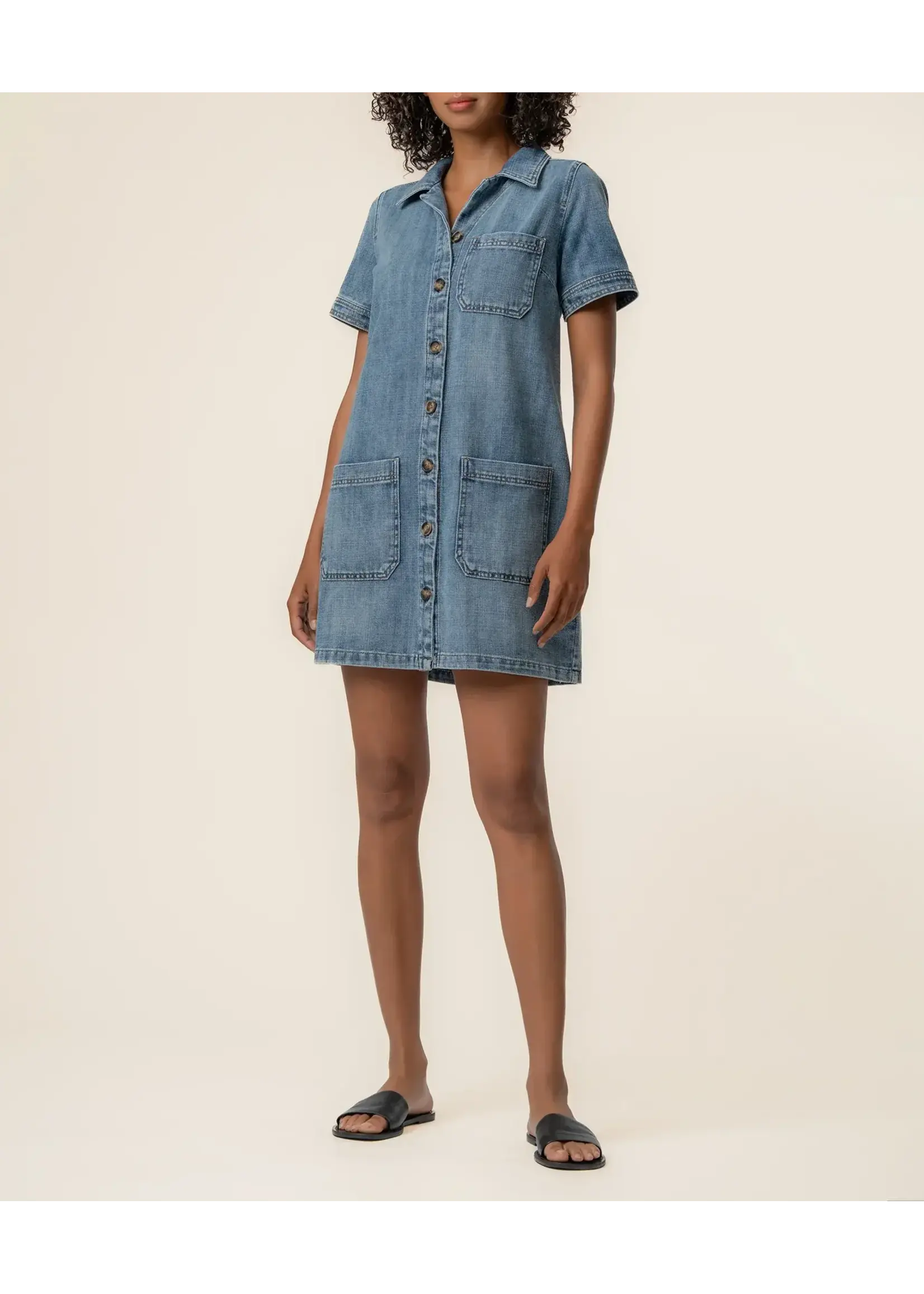 Kut Denim K Parker Denim Dress