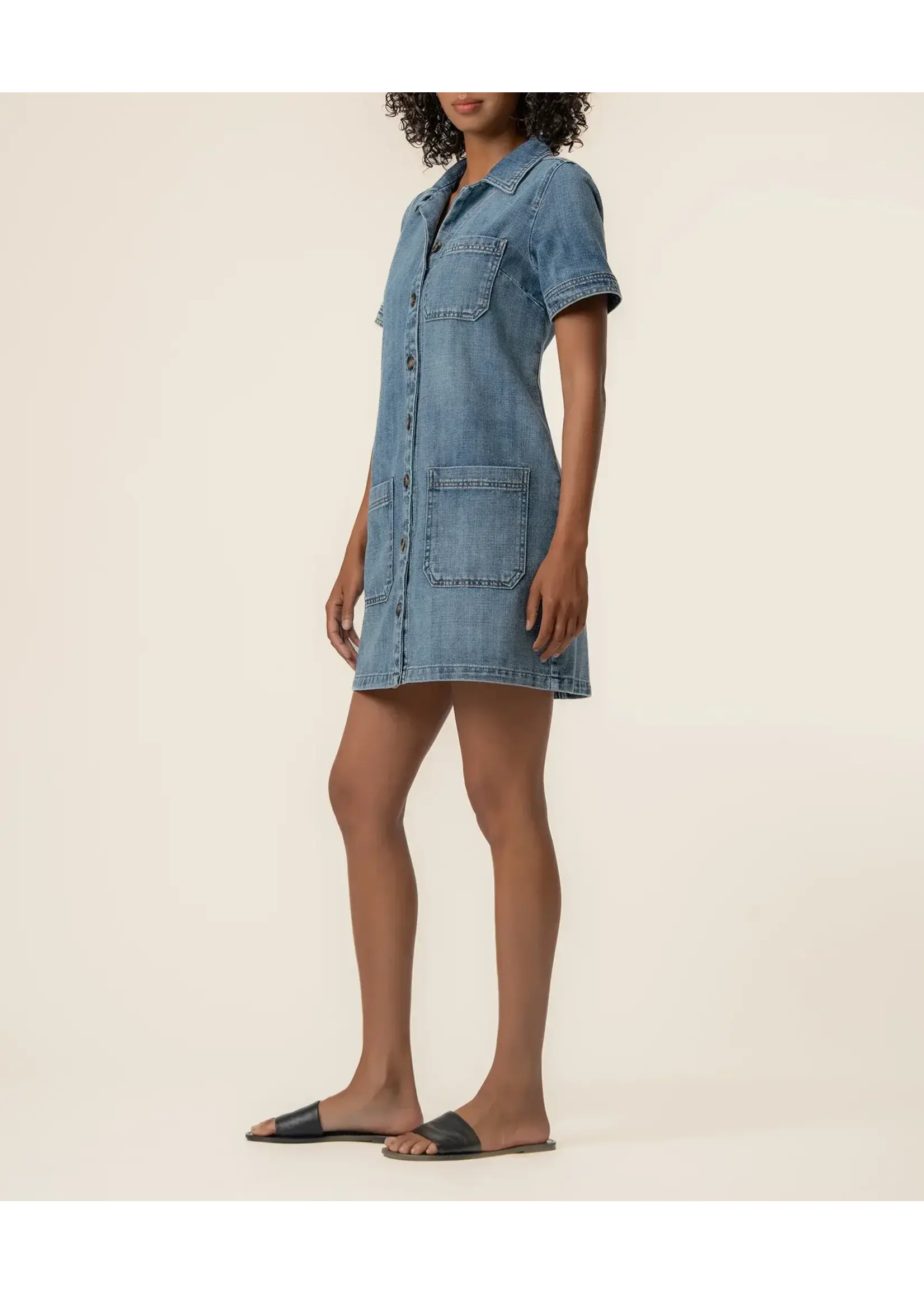 Kut Denim K Parker Denim Dress