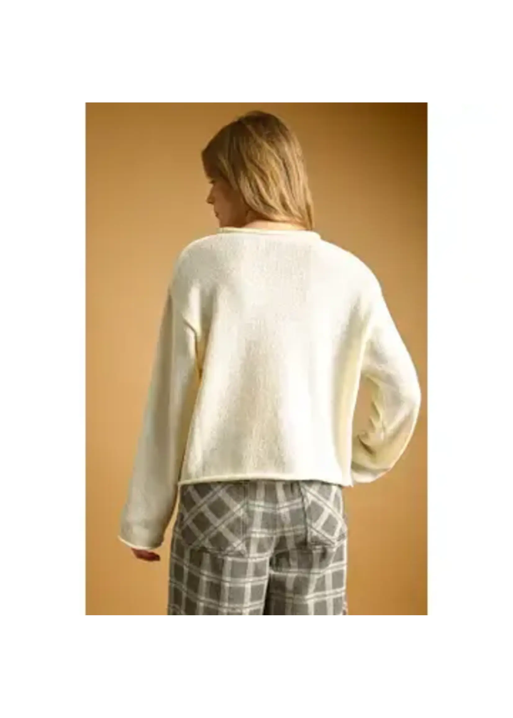 Miou Muse MM L/S Button Front Cardi