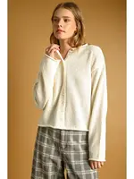 Miou Muse L/S Button Front Cardi