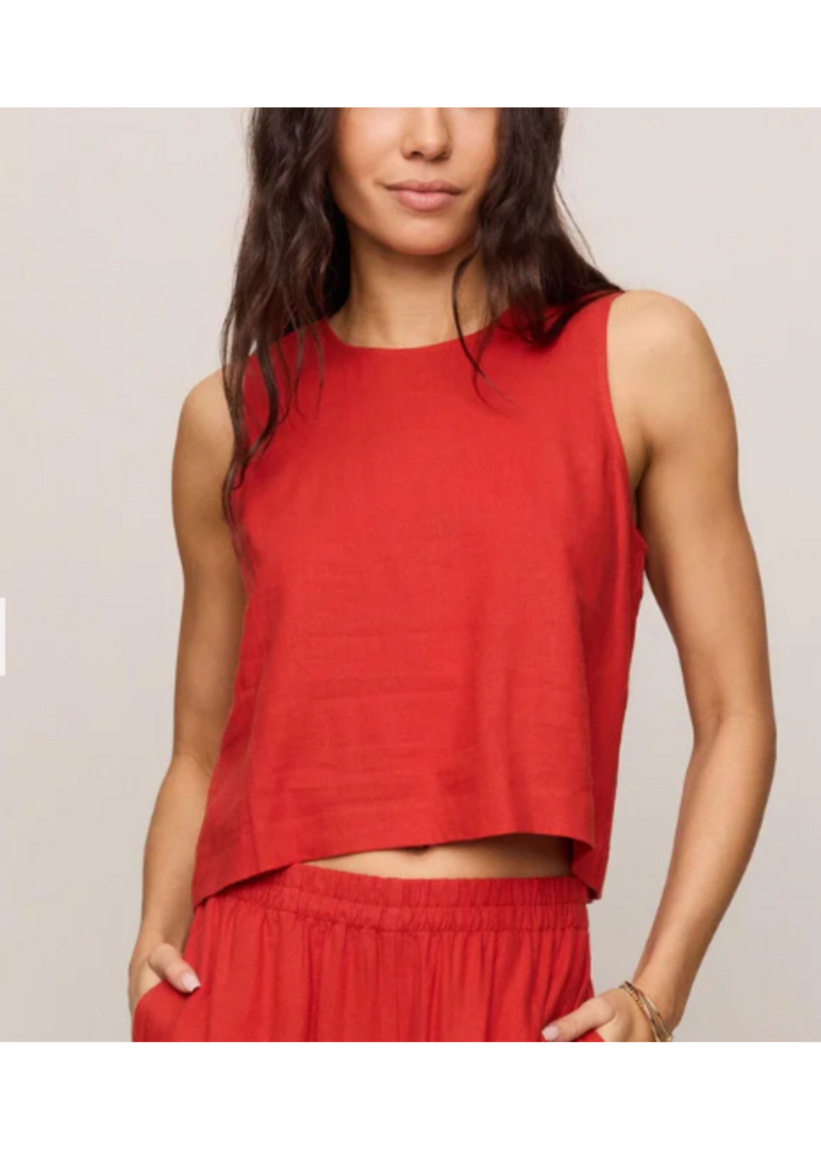 Z Supply Sloane Linen Top