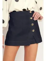 flying tomato Denim Skort
