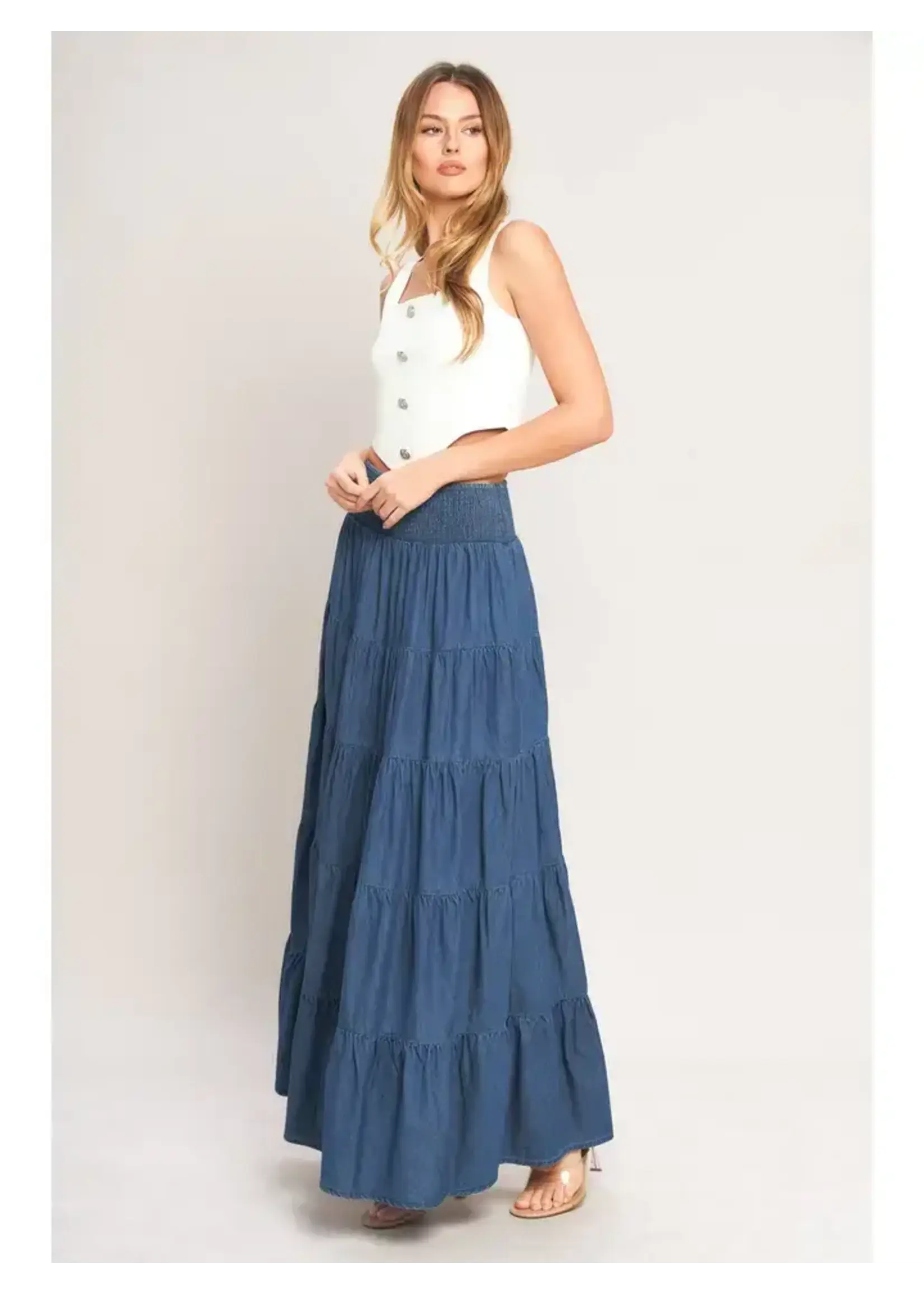 flying tomato FT Lightweight Maxi Skirt