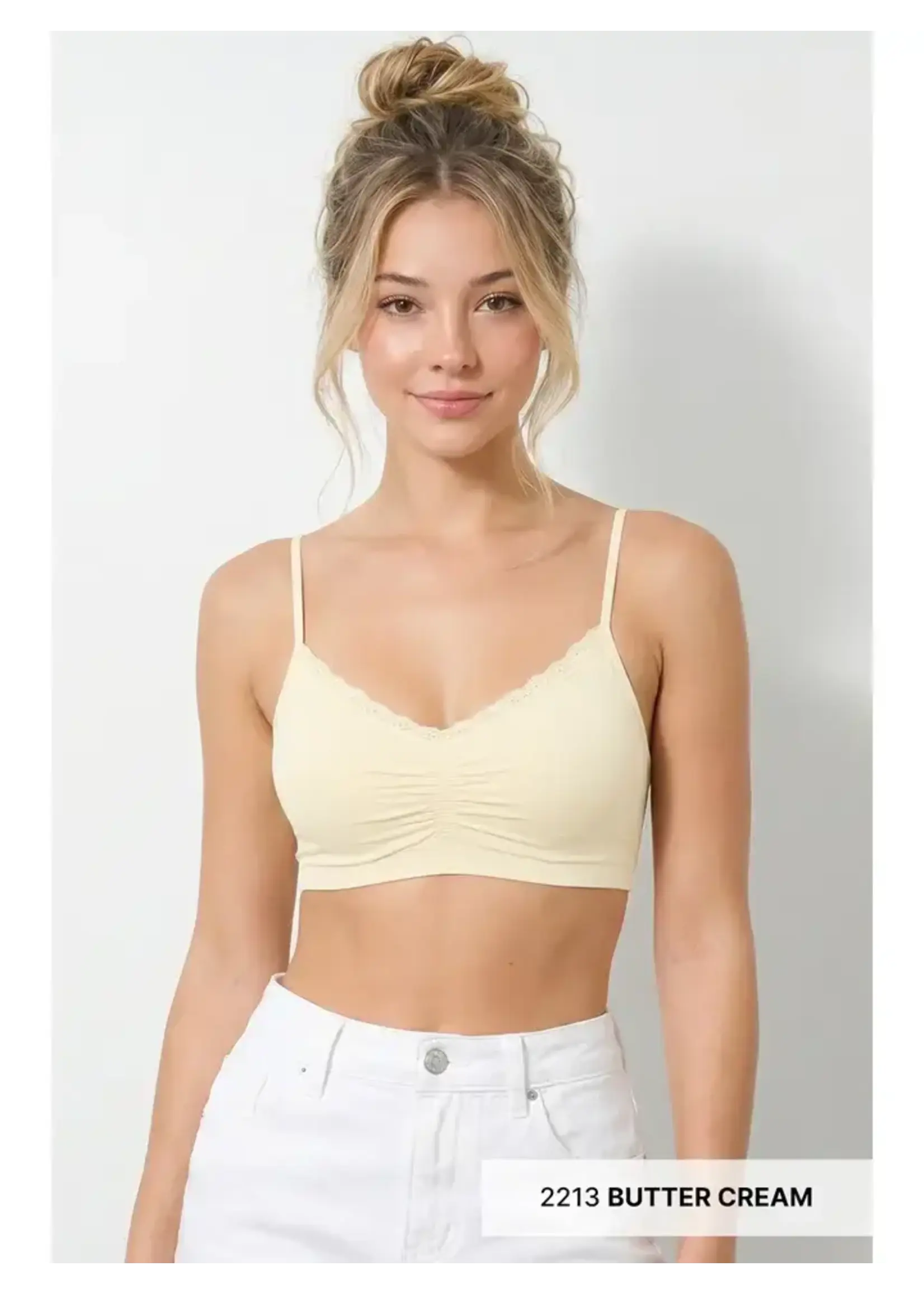 Nikibiki NB V Neck Lace Bralette