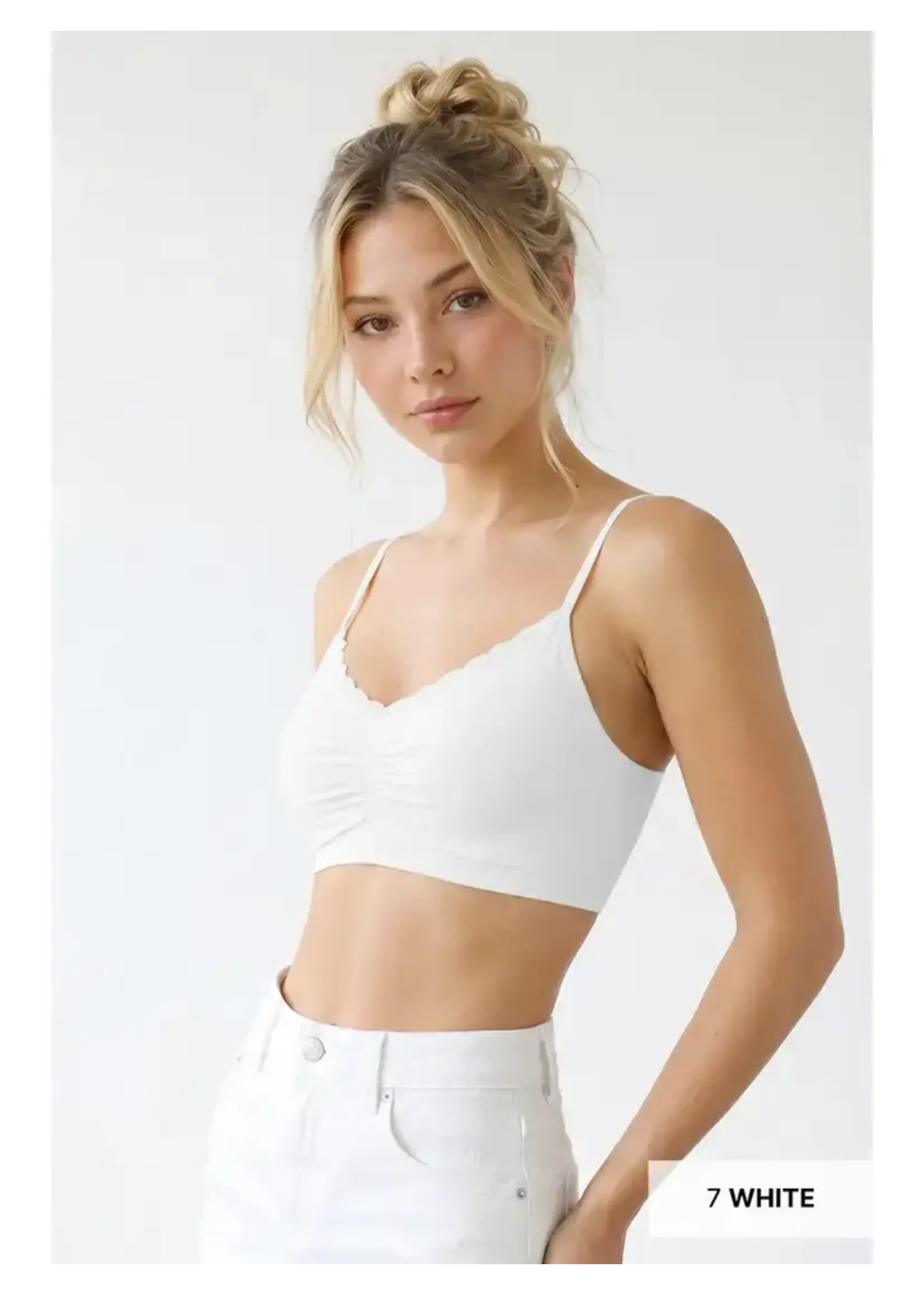 Nikibiki NB V Neck Lace Bralette