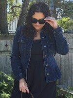 Liverpool Fit and Flare Denim Jacket