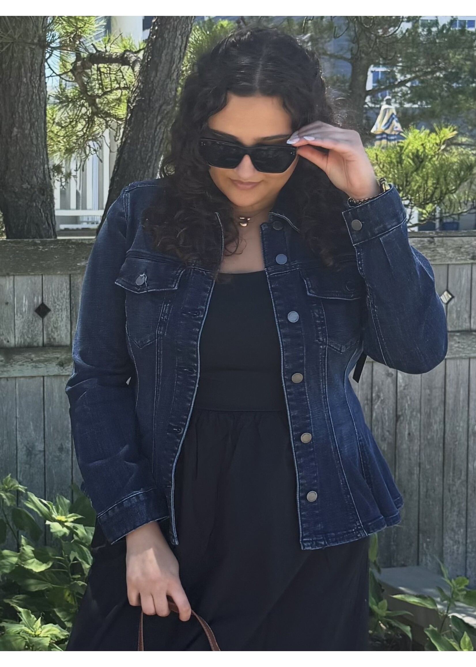 Liverpool LP Fit and Flare Denim Jacket