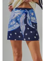 Urban Daizy Ocean Print Skirt
