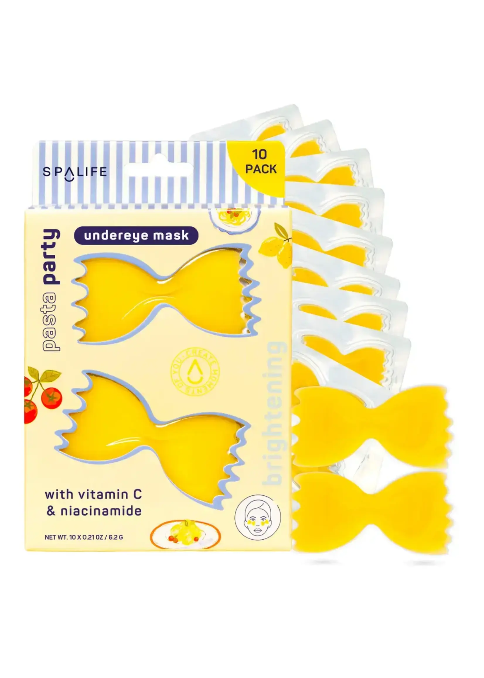 My Spa Life SL Pasta Party Brightening Undereye Patches