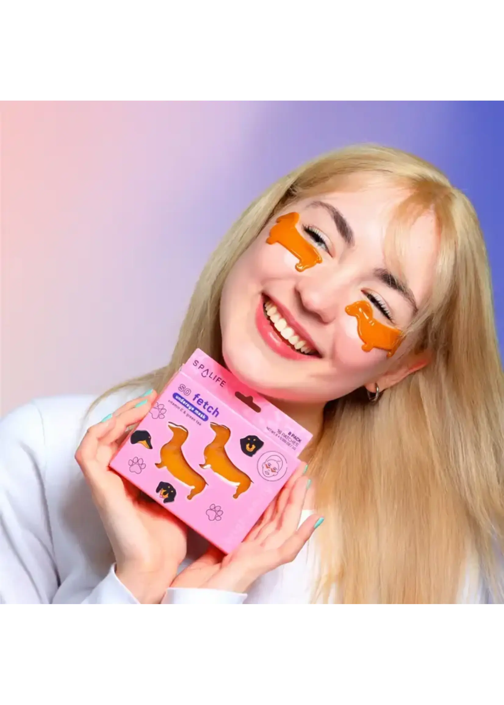 My Spa Life SL So Fetch Viral Dachshund Dog Eye Patches