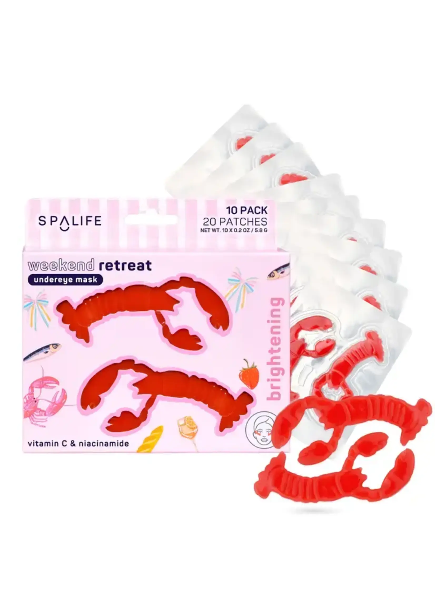 My Spa Life SL Weekend Retreat Brightening Undereye Patches