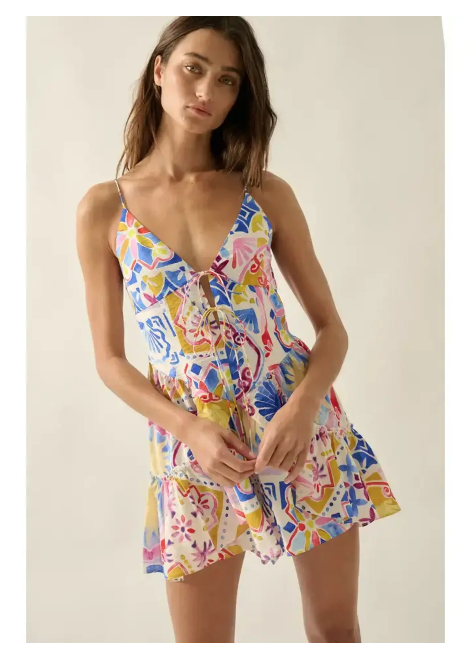 Promesa P Tropical Floral Cami Romper