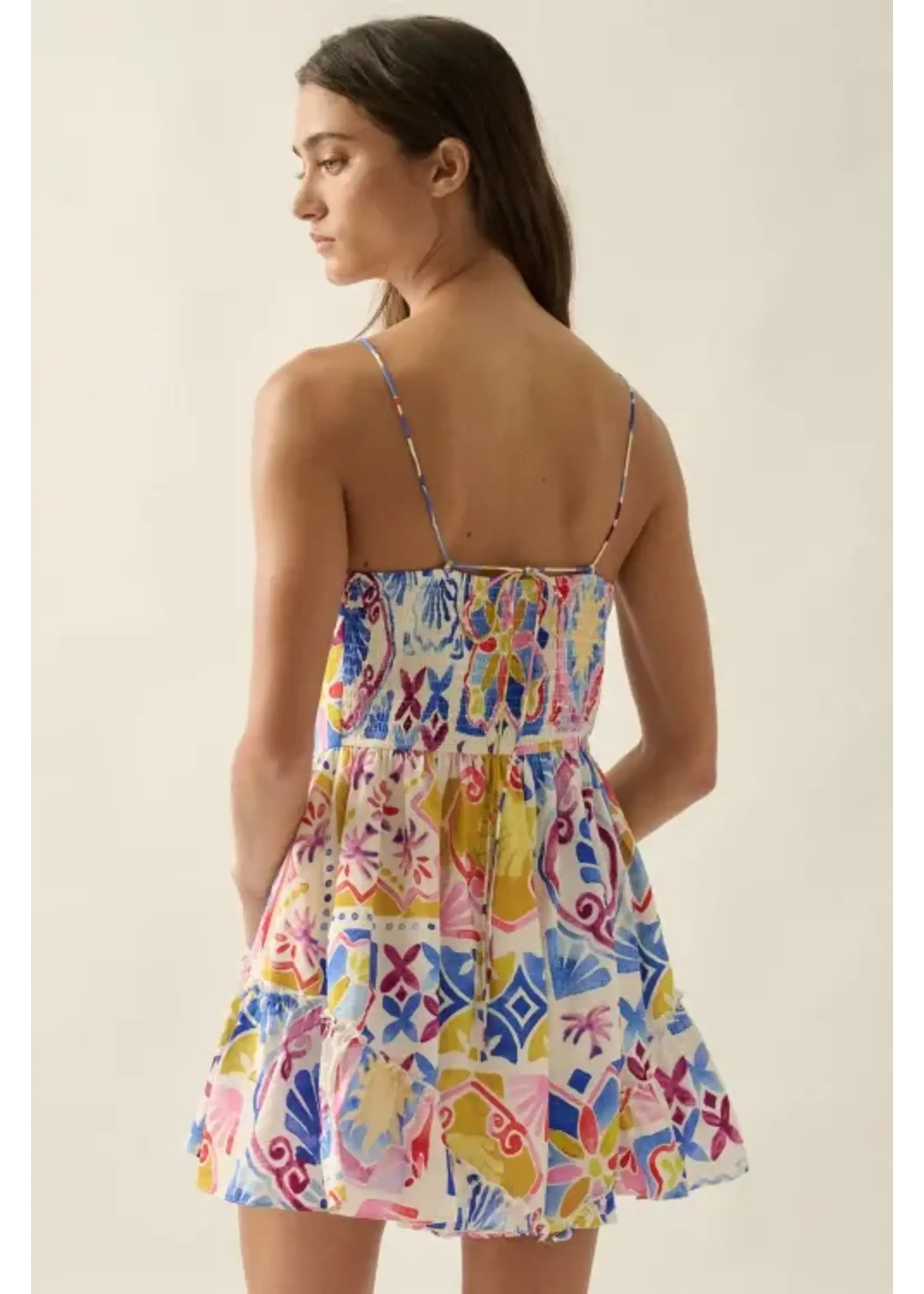 Promesa P Tropical Floral Cami Romper
