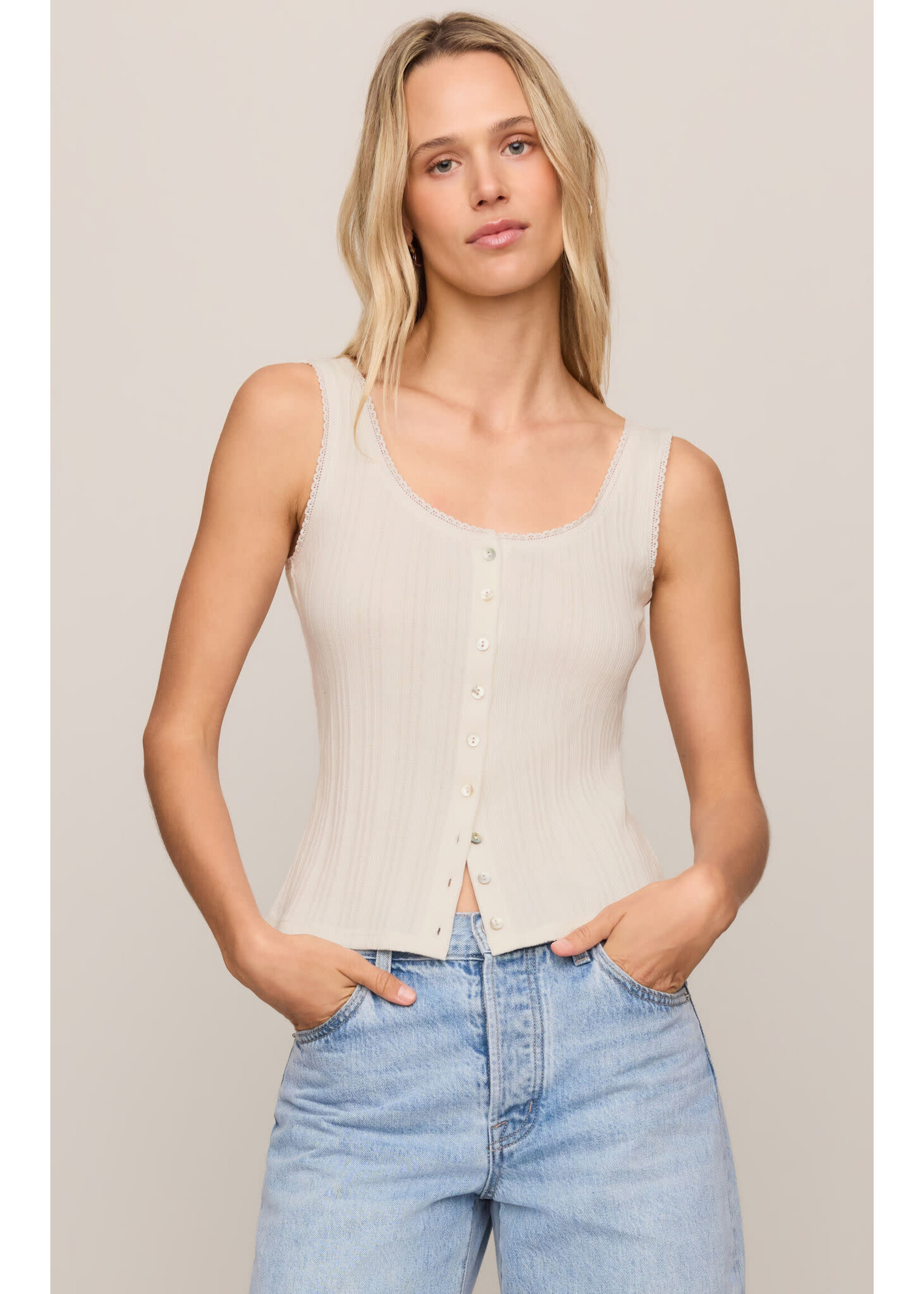 Z Supply ZS Lainey Pointelle Tank
