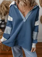 EmberLoom Casual Color Block Sweatshirt
