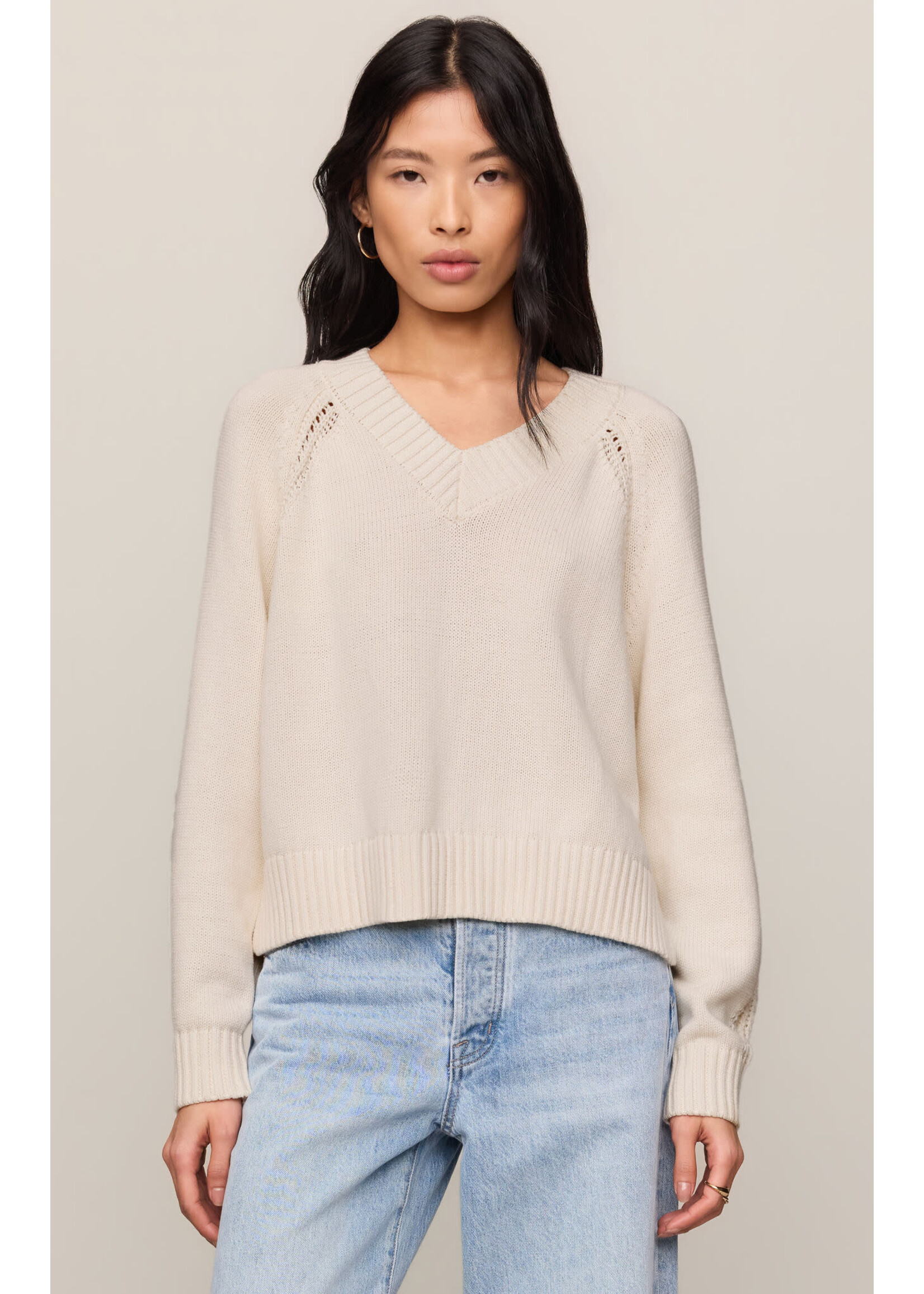 Z Supply ZS Stratton V Neck Sweater