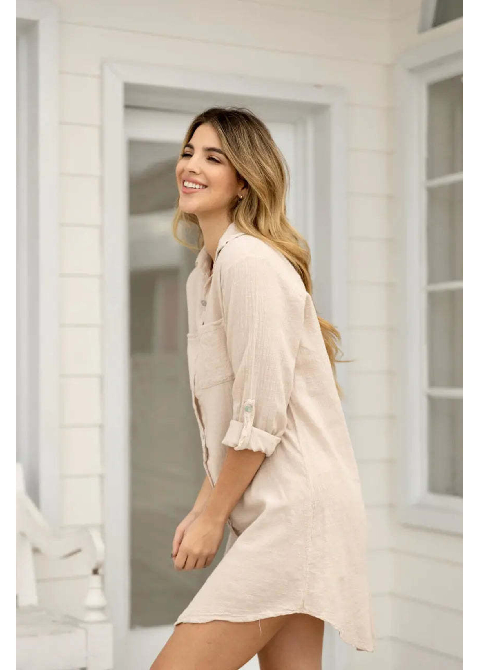 Blanco By Nature BBN Cabana Shirt Dress