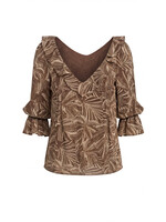 Liverpool Ruffle Neck Blouse