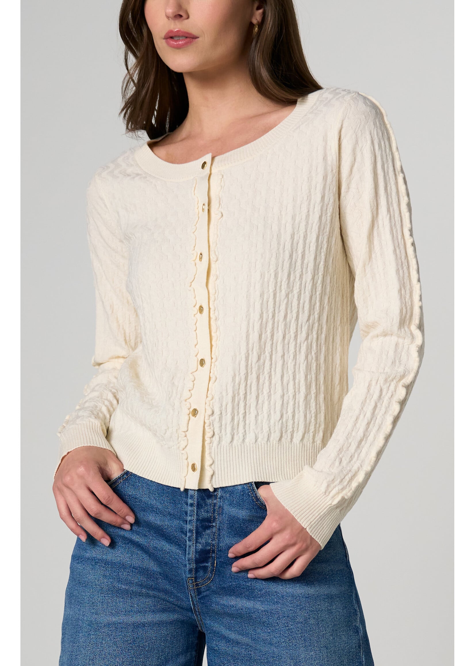 Liverpool LP Cream Cardigan
