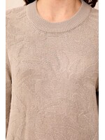 Tribal Crew Neck Sweater - Sand