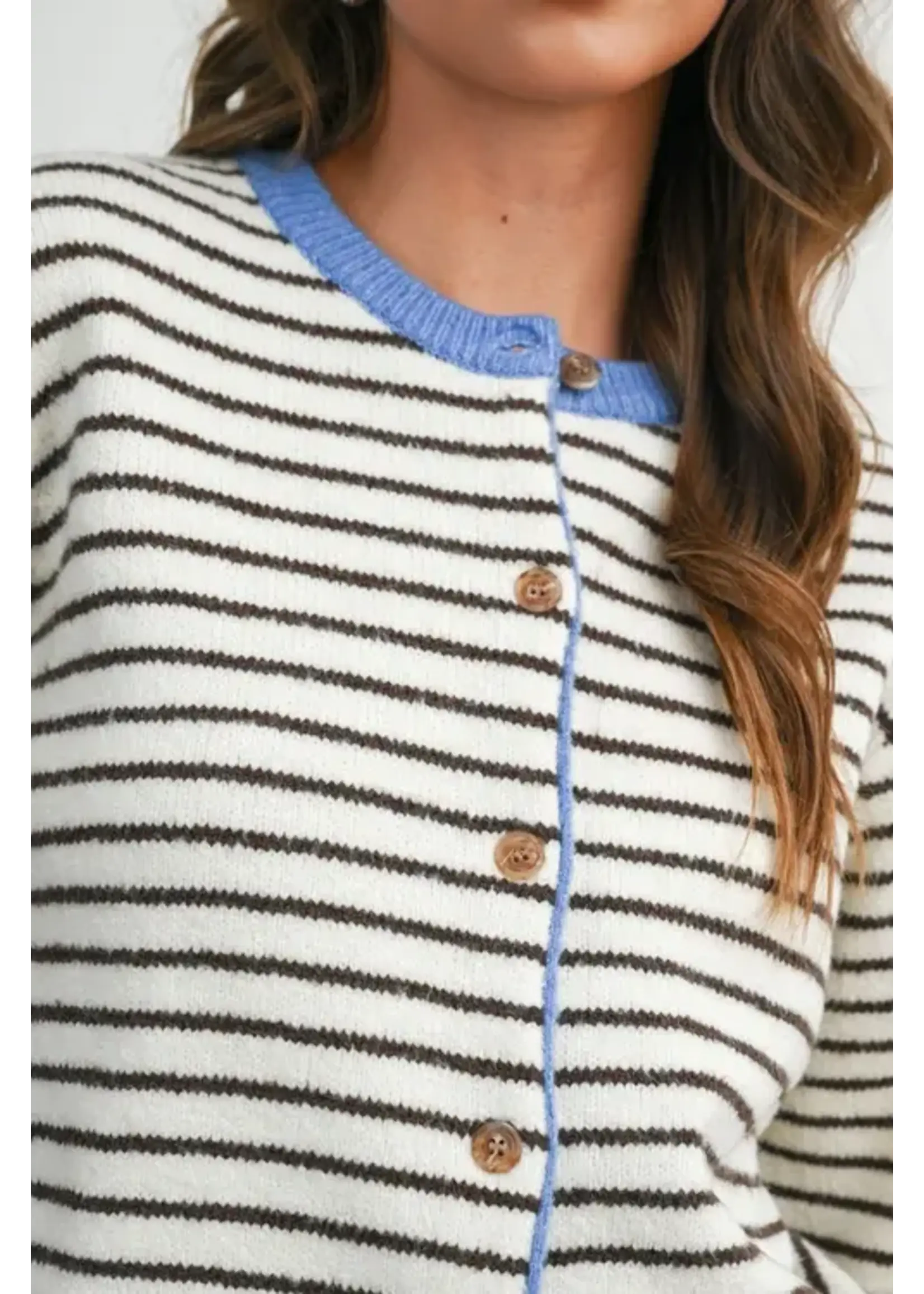 Buttermelon BM Sailor Stripe Cardigan