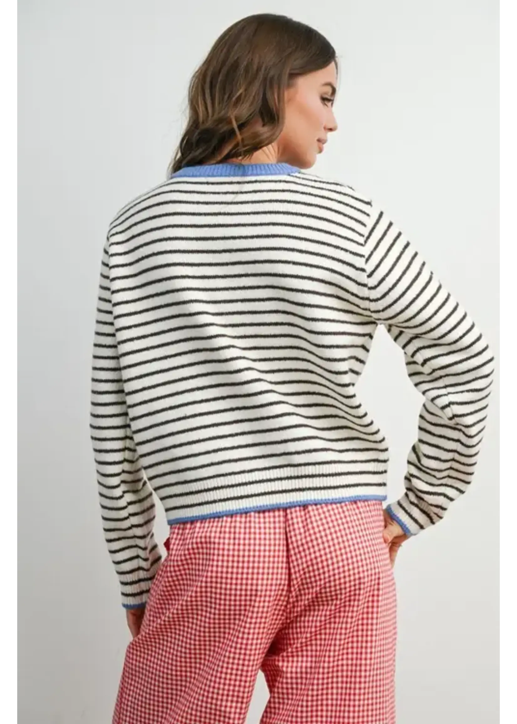 Buttermelon BM Sailor Stripe Cardigan