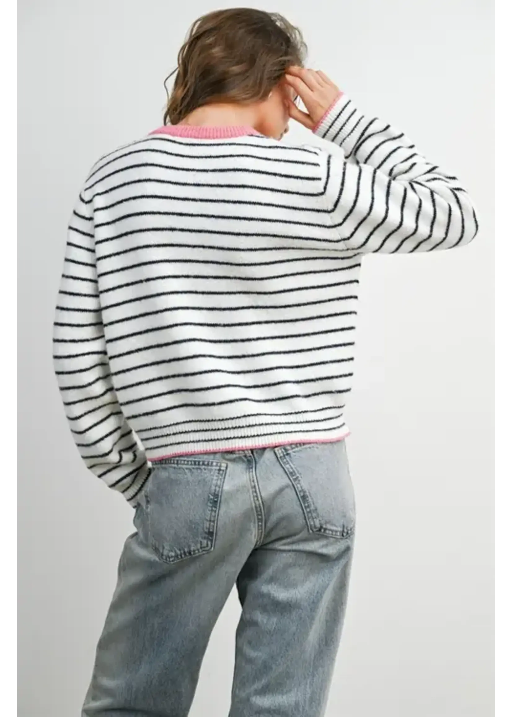 Buttermelon BM Sailor Stripe Cardigan