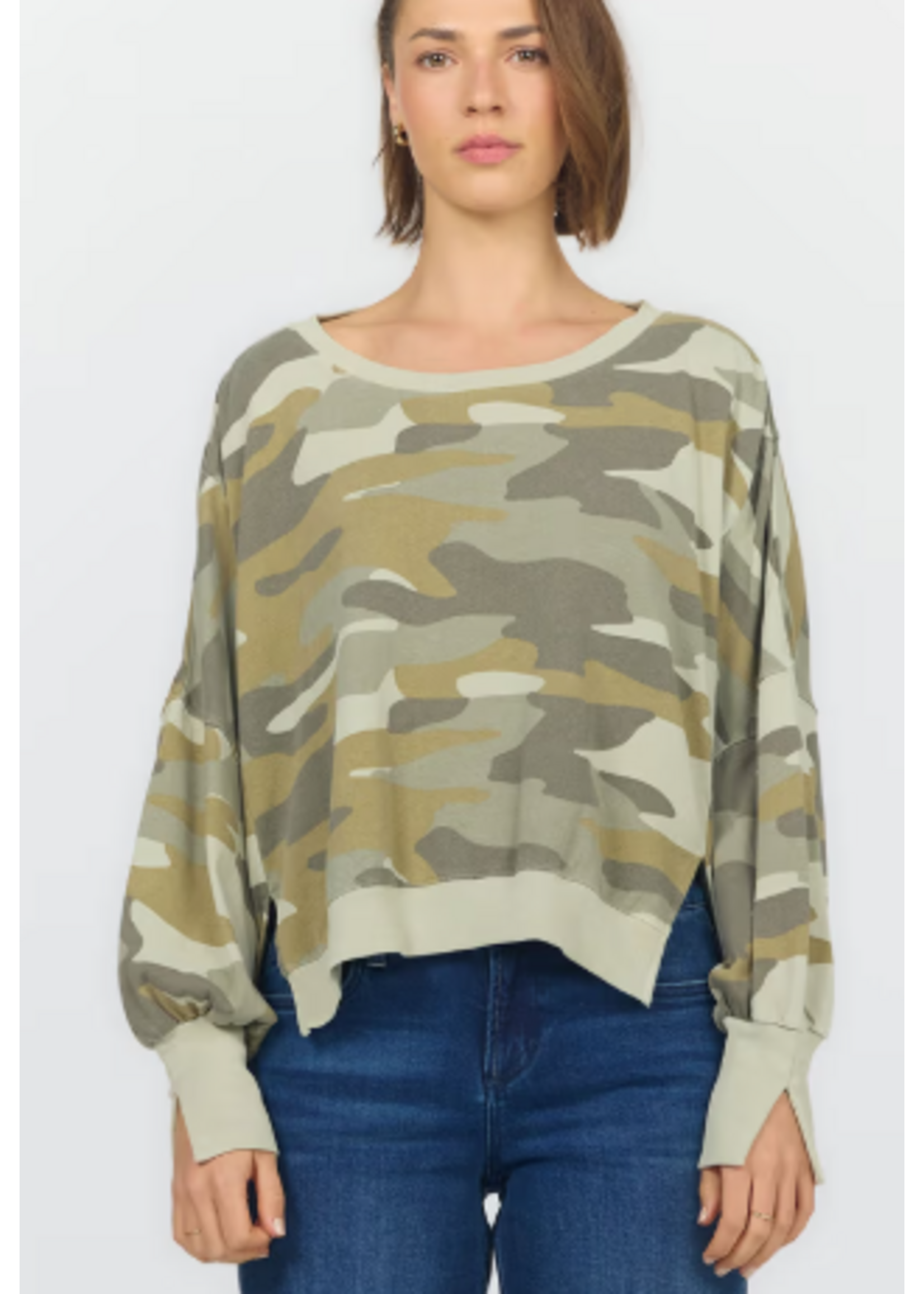 Dear John DJ Trenton Camo Top