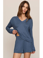 Z Supply Courtney LS Top