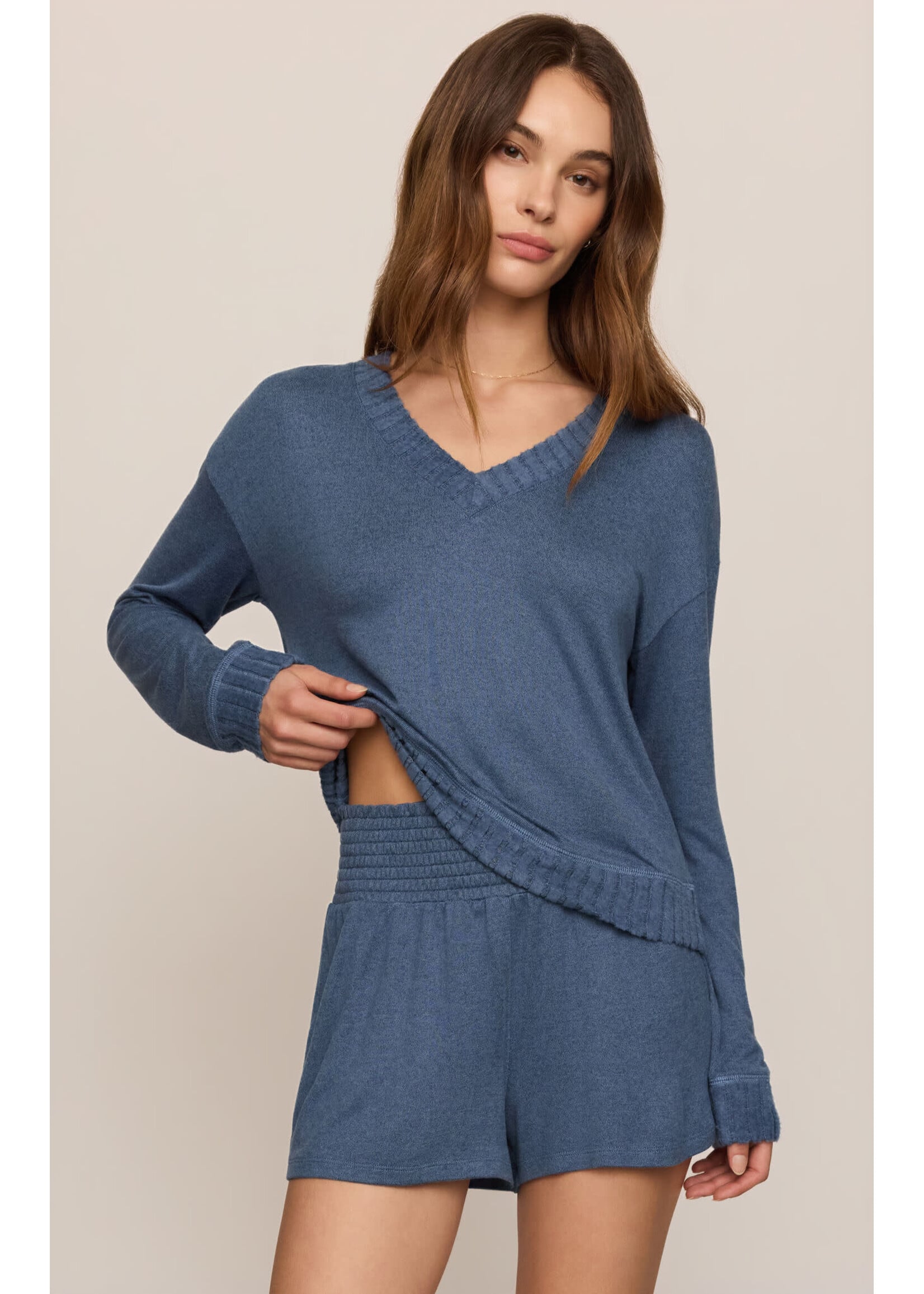 Z Supply ZS Courtney LS Top