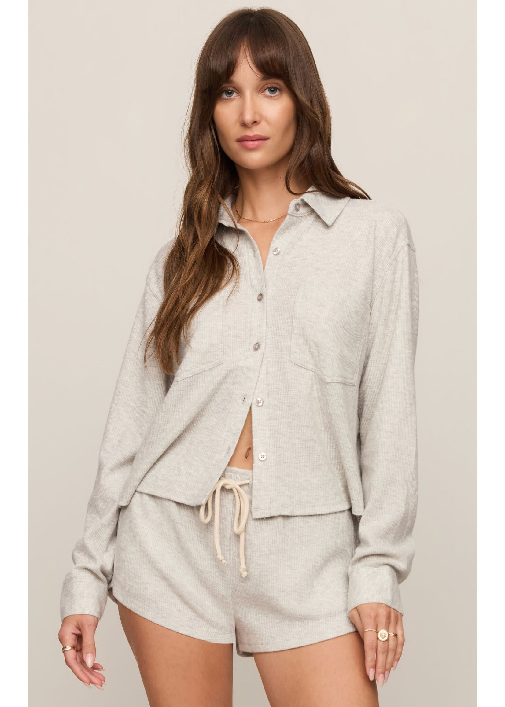Z Supply ZS Waffle LS Shirt
