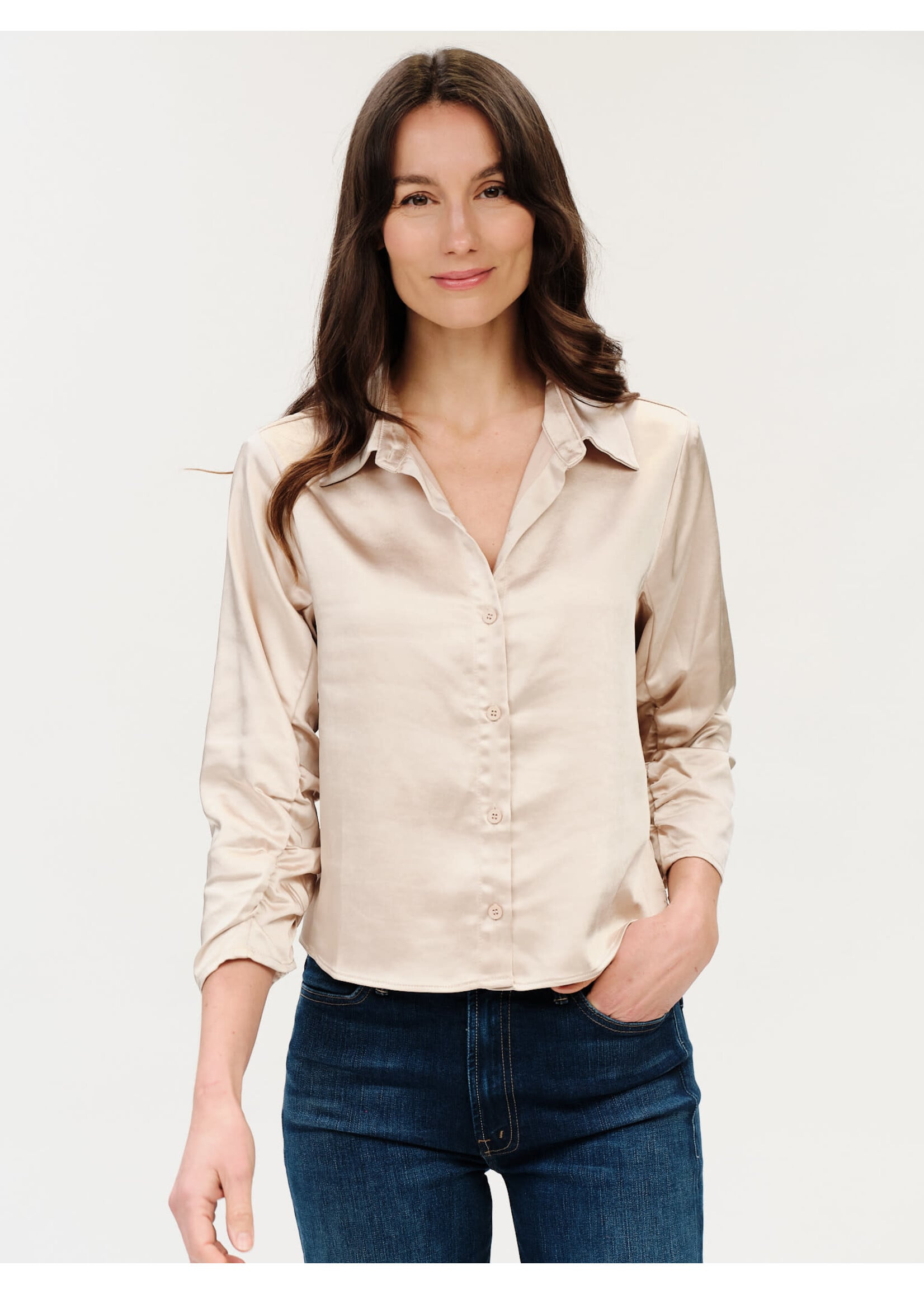Six Fifty SF Dessi Satin Top