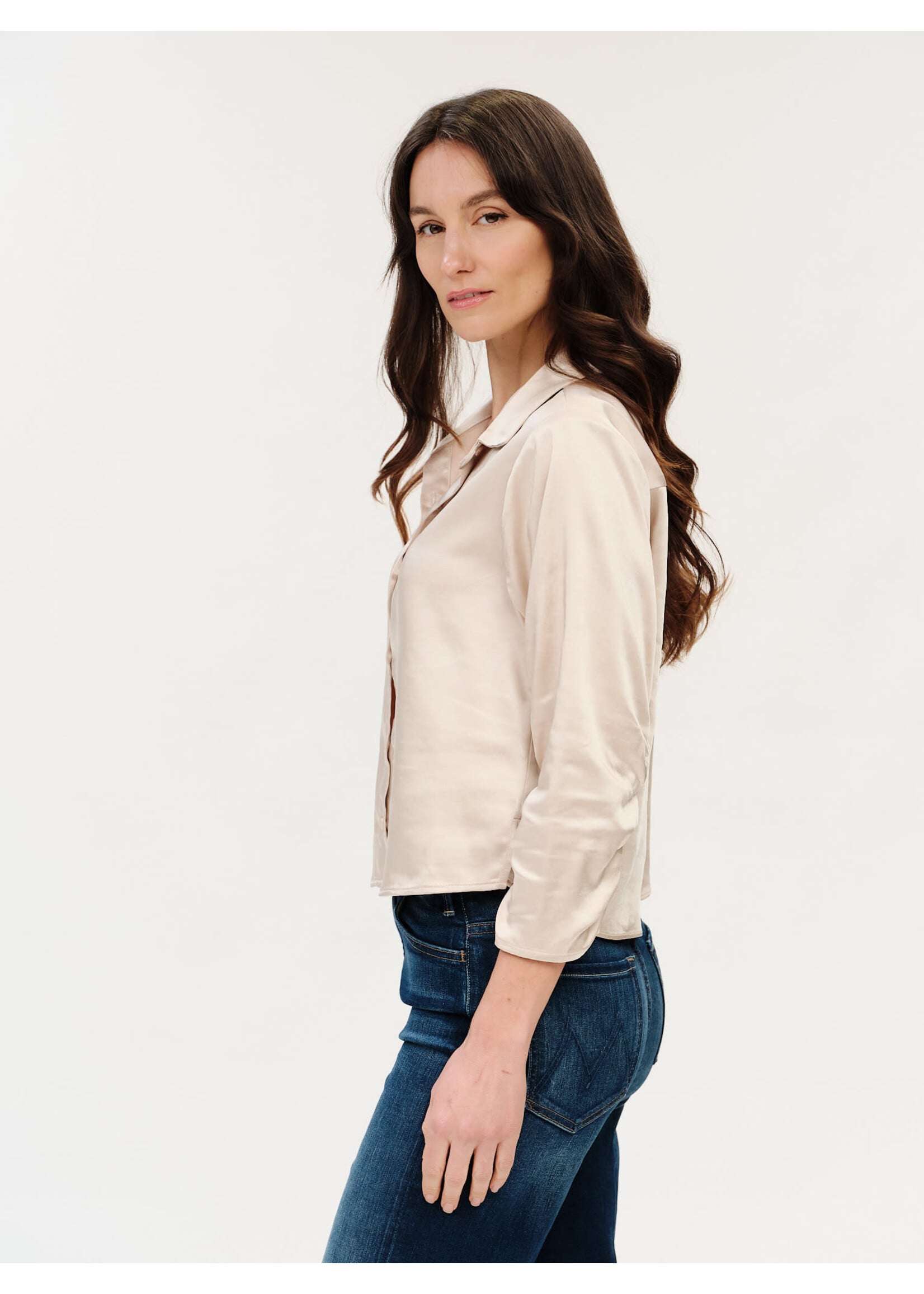 Six Fifty SF Dessi Satin Top