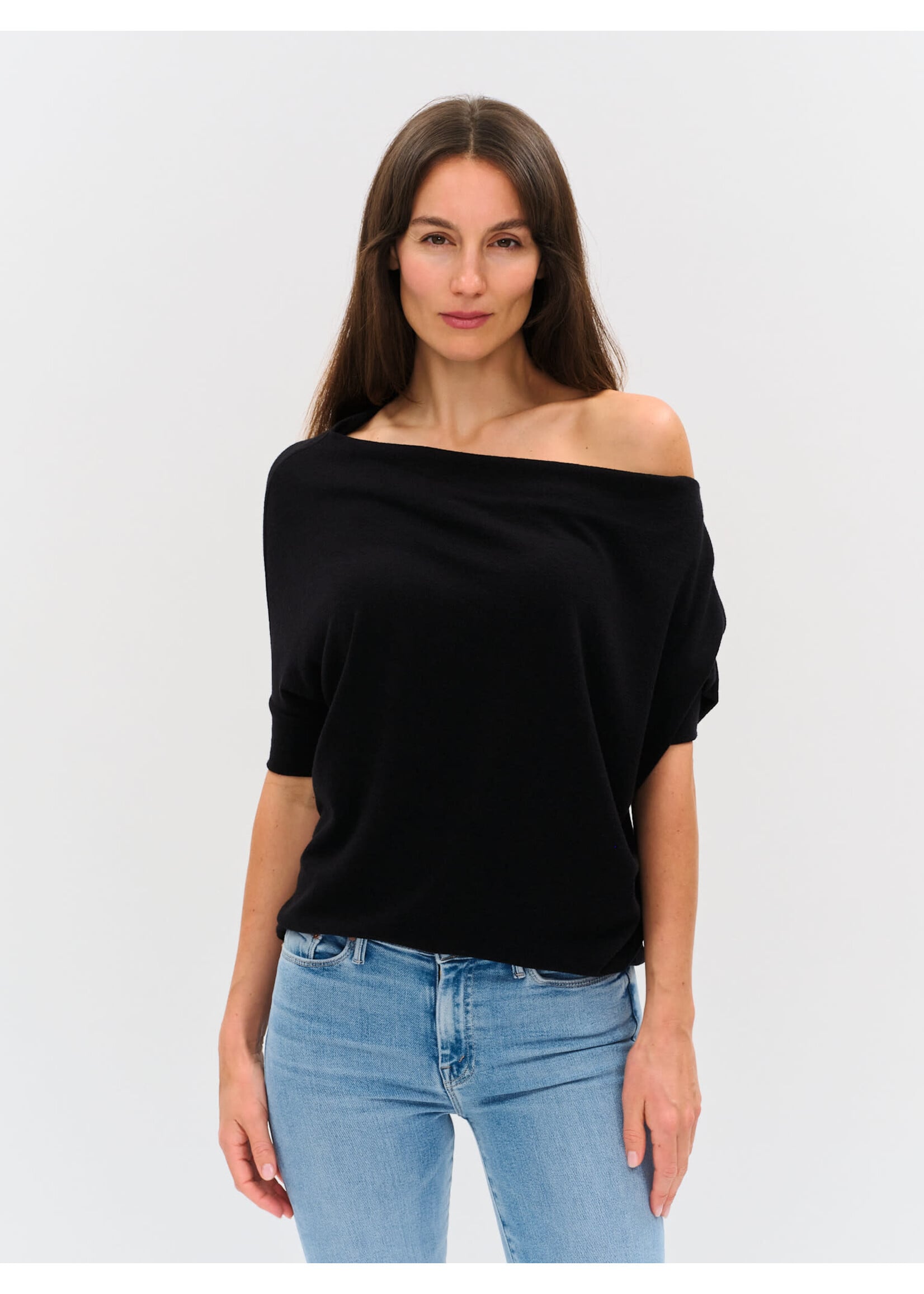 Six Fifty SF Anywhere Short Slv Top