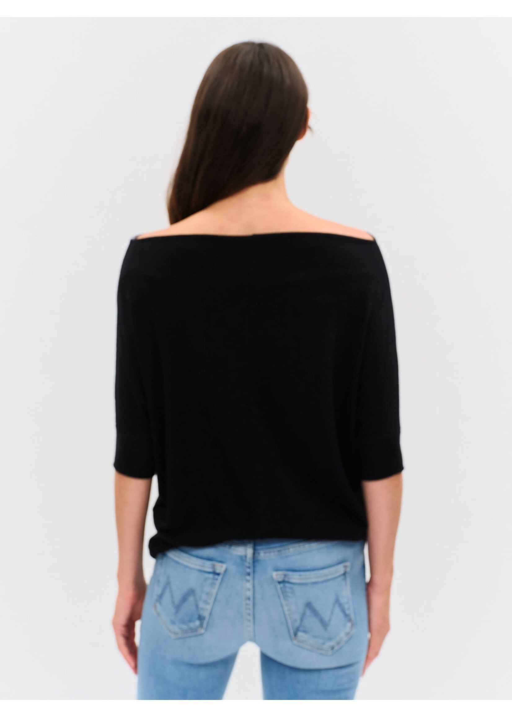 Six Fifty SF Anywhere Short Slv Top